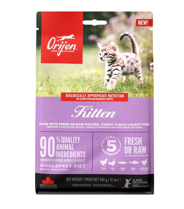 Orijen Kitten Katzentrockenfutter 349 Gramm