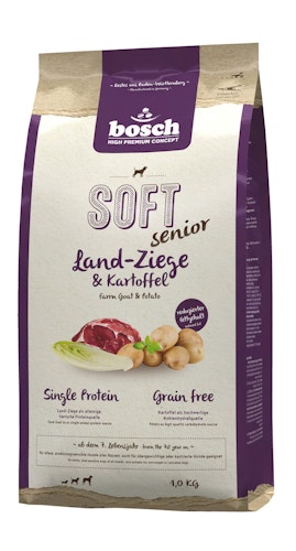 bosch SOFT senior Land-Ziege & Kartoffel Hundetrockenfutter