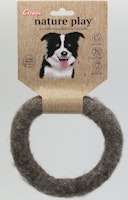 Corwex nature play Ring 15 Centimeter braun Hundespielzeug