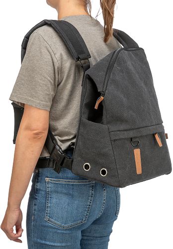 TRIXIE BE NORDIC Rucksack Bjorn, 35 × 40 × 20 cm, schwarz