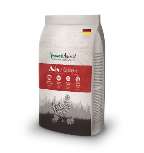VenandiAnimal Huhn Katzentrockenfutter