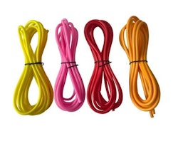 Red Sea ReefDose Schläuche 4 x 3 m (10') Rot-Gelb