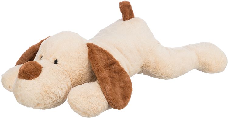 TRIXIE Ankuschelhund Benny, Plüsch, 75 cm, beige/braun