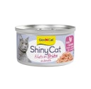 Vorschaubild GimCat ShinyCat Brühe Hühnchen+Garnele 70g Katzennassfutter