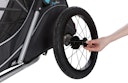 Vorschaubild TRIXIE Fahrrad-Anhänger faltbar grau/schwarz