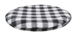 TRIXIE Wärmekissen für Mikrowelle, ø 26 cm, schwarz/weiß