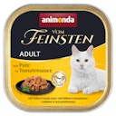 Vorschaubild animonda Vom Feinsten Adult mit Sauce 100g Schale Katzennassfutter
