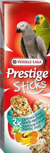 VERSELE-LAGA Prestige Sticks Papageien Exotische Früchte 2 x 70g Vogelsnack