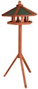 Vorschaubild TRIXIE natura Futterhaus mit Ständer ø65x46/145cm braun