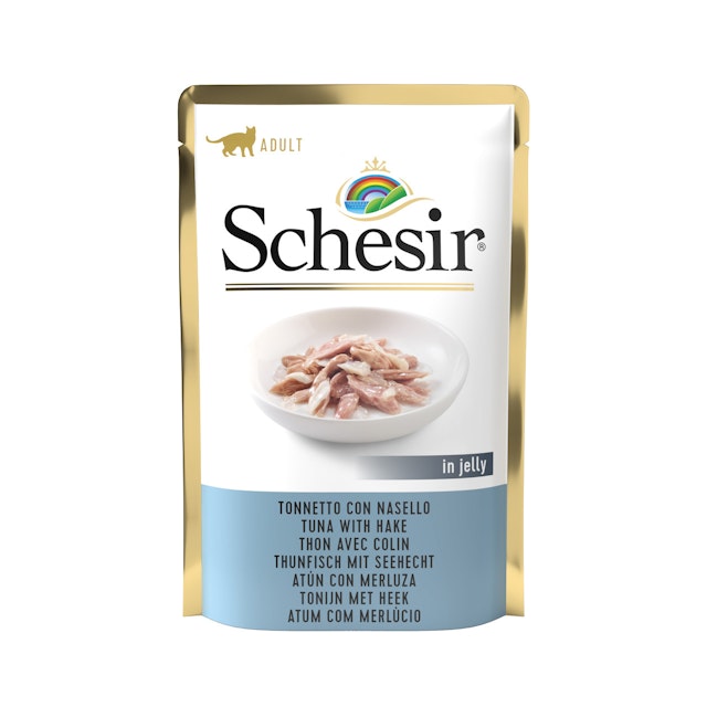 Schesir Jelly Beutel 85 Gramm KatzennassfutterVorschaubild