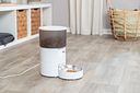 Vorschaubild TRIXIE Futterautomat TX-S Smart 3.0L, 3 l/18 × 31 × 18 cm, weiß