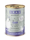 Vorschaubild grau Hund 400 Gramm Hundenassfutter