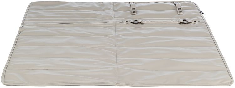 TRIXIE Reisedecke CityStyle, Kunstleder, 80 × 80 cm, hellgrau