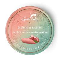 Terra Felis Sparpaket 24x80g Huhn und Lamm