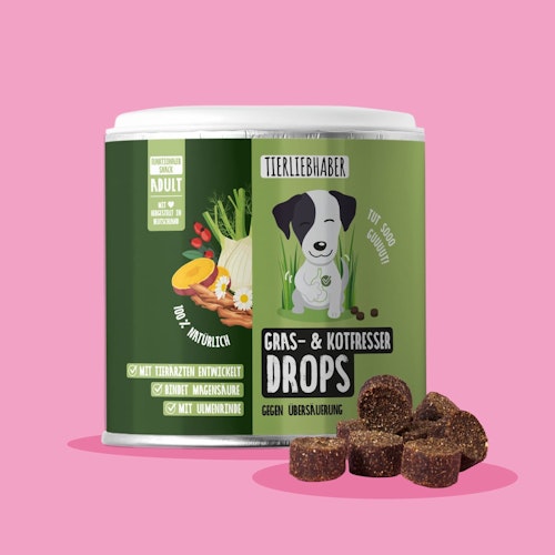 Tierliebhaber Gras- & Kotfresser Drops