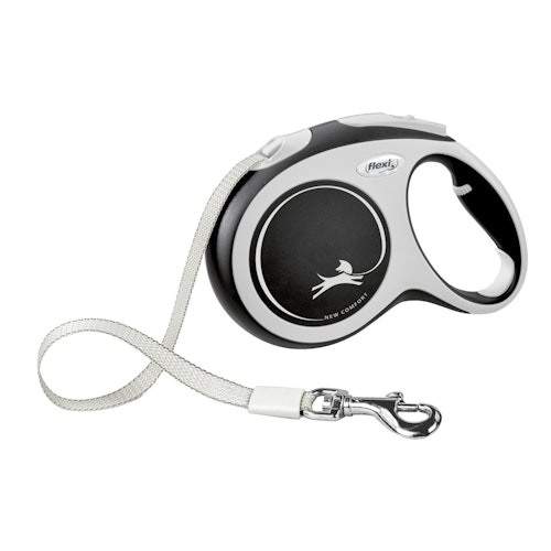 Flexi New COMFORT Gurt L 5m Roll-Leine für Hunde