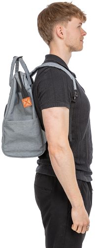 TRIXIE Rucksack Ava, 32 × 42 × 20 cm, grau