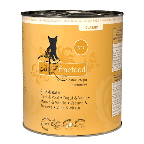 catz finefood Classic 6 x 800g Katzennassfutter