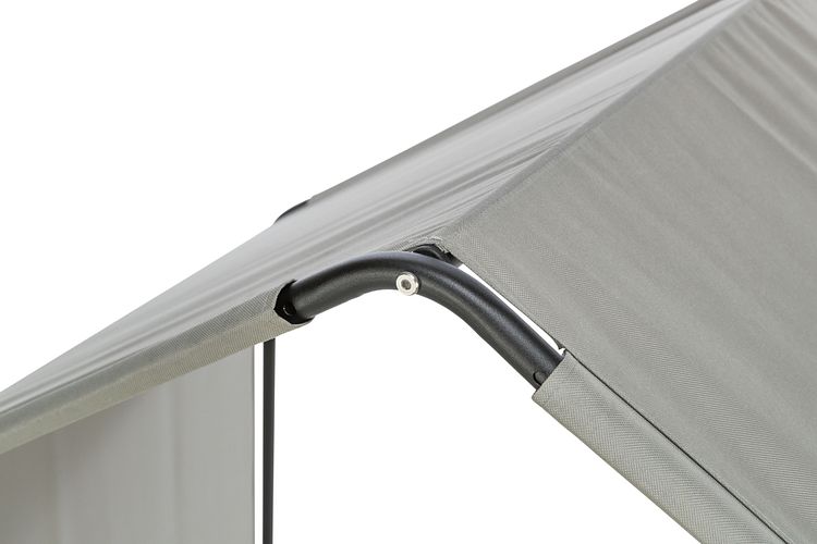 TRIXIE Überdachung für #28211, 90 × 85 × 70 cm, beige/schwarz