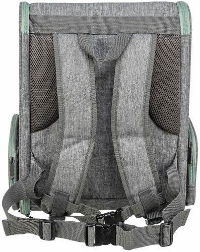 TRIXIE Rucksack Chloe, 39 × 43 × 27 cm, hellgrau