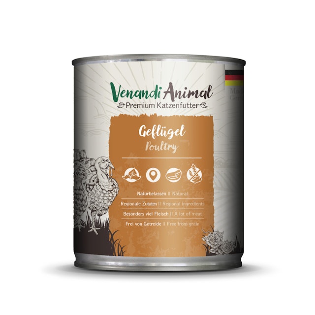 Venandi Animal 800 Gramm KatzennassfutterVorschaubild