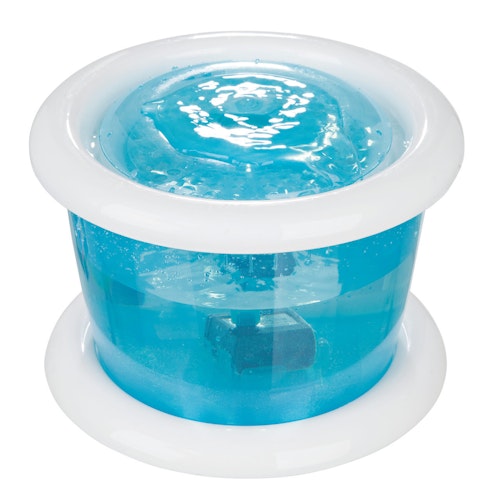 TRIXIE Wasserautomat Bubble Stream 3 Liter blau/weiß