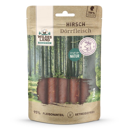 Wildes Land Dörrfleisch Hunde Snack
