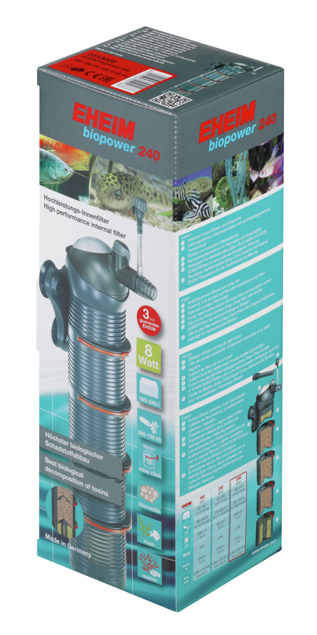 EHEIM EHEIM Aquarium Innenfilter 2413 biopower 240