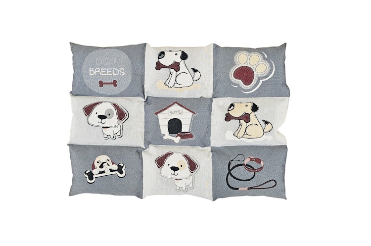 NOBBY Liegematte "PATCHY"  Classic grau/beige L x B: 58 x 80 cm NOBBY Liegematte "PATCHY"  Classic grau/beige L x B: 58 x 80 cm