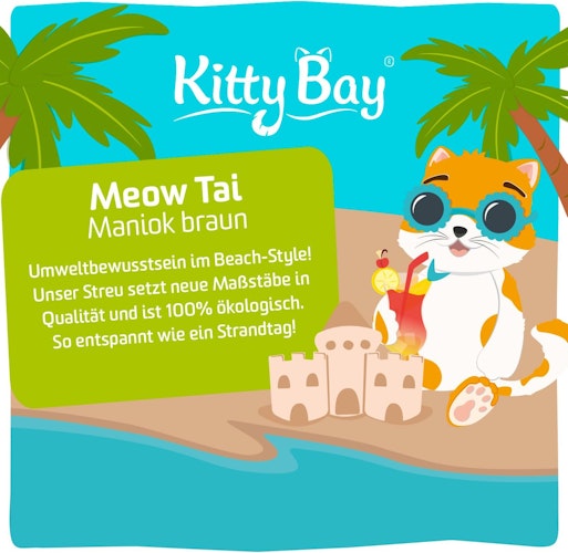 KittyBay Meow Tai Maniokmehl braun