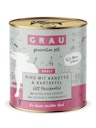 Vorschaubild grau Hund 800 Gramm Hundenassfutter