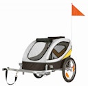 Vorschaubild TRIXIE Fahrrad-Anhänger grau/schwarz/gelb