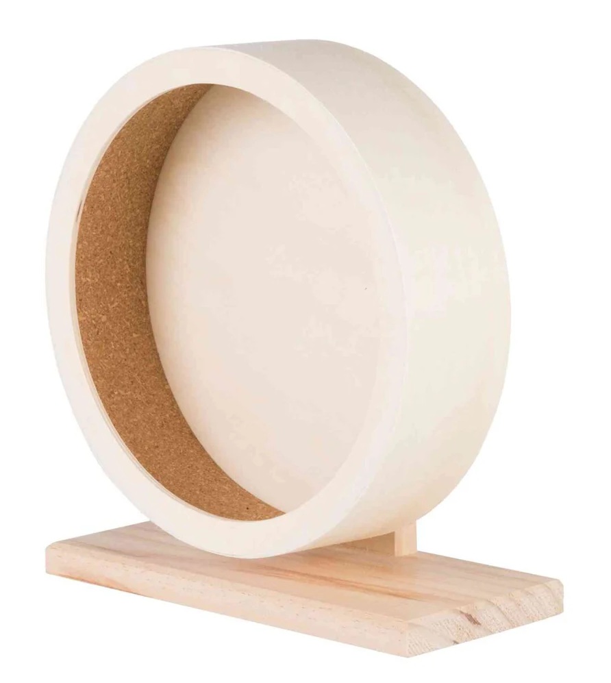 TRIXIE Laufrad, Mäuse, Holz/Kork, ø 21 cm