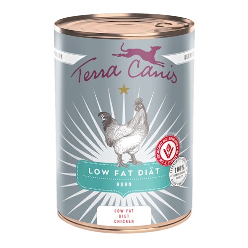 Terra Canis Low Fat Diät 400g-Dose Hundenassfutter