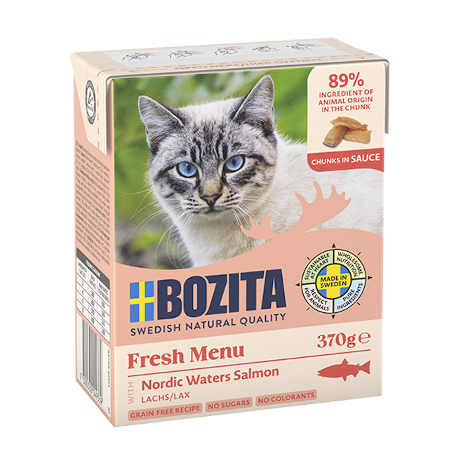 Bozita Häppchen in Soße 370 Gramm KatzennassfutterVorschaubild