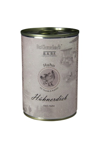 Dr. Clauder's BARF Fleisch 400g Dosen Nassfutter für Hunde & Katzen