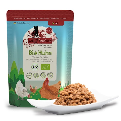 catz finefood Bio 12 x 85g Katzennassfutter