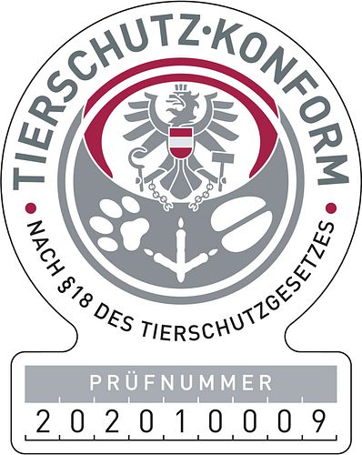TRIXIE Schutzkragen, Polyester/Schaumstoff, grau