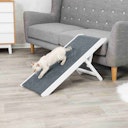 Vorschaubild TRIXIE Hunde-Rampe höhenverstellbar 36x90cm weiß