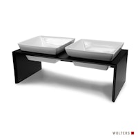 Wolters Meshidai  black Doppelnapf