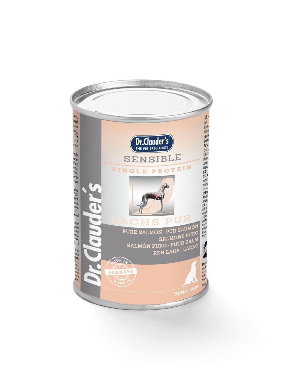 Dr. Clauder's Sensible Lachs Pur 375g Hundenassfutter