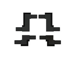 Red Sea  Aquariennetzabdeckung Ausschnitt 15/40mm (1 von jedem)