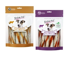 DOKAS Snack-Mix Kau-Twister 2x200g Hundesnacks
