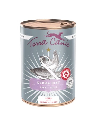 Terra Canis Derma Diät 400g-Dose Hundenassfutter