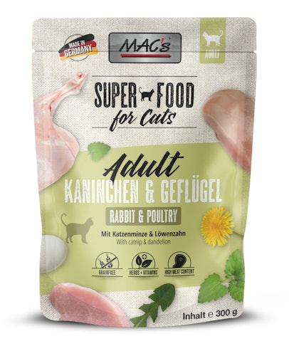 MAC´s CAT Pouchbeutel 300 Gramm Katzennassfutter