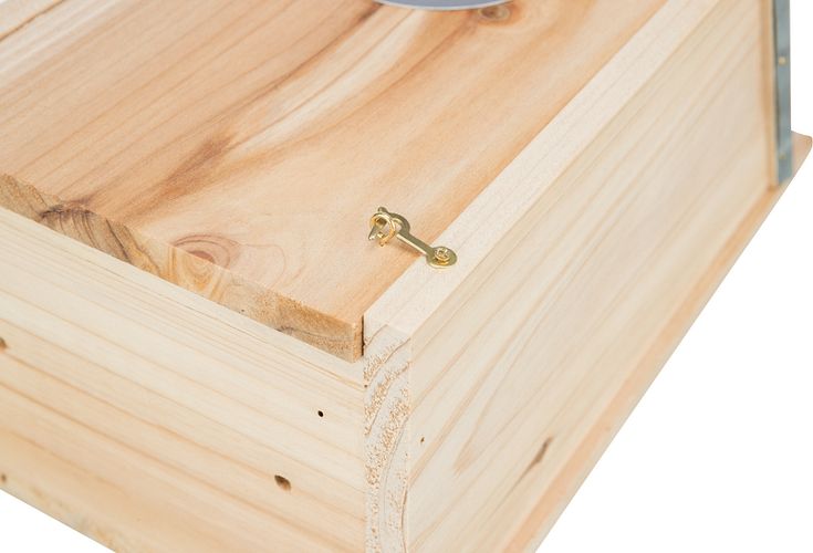 TRIXIE Nistkasten für Stare, Kiefernholz, 18 × 31 × 16 cm/ø 4,5 cm