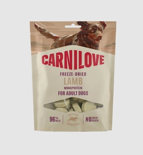 Carnilove Freeze Dried 10 x 60g Hundesnack