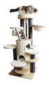 Vorschaubild NOBBY Kratzbaum "CRIO" cream 70 x 70 x 160 cm