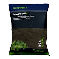 DENNERLE Soil Black Color Type 1-4mm 8L