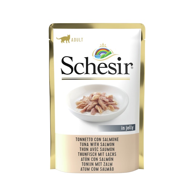Schesir Jelly Beutel 85 Gramm KatzennassfutterVorschaubild